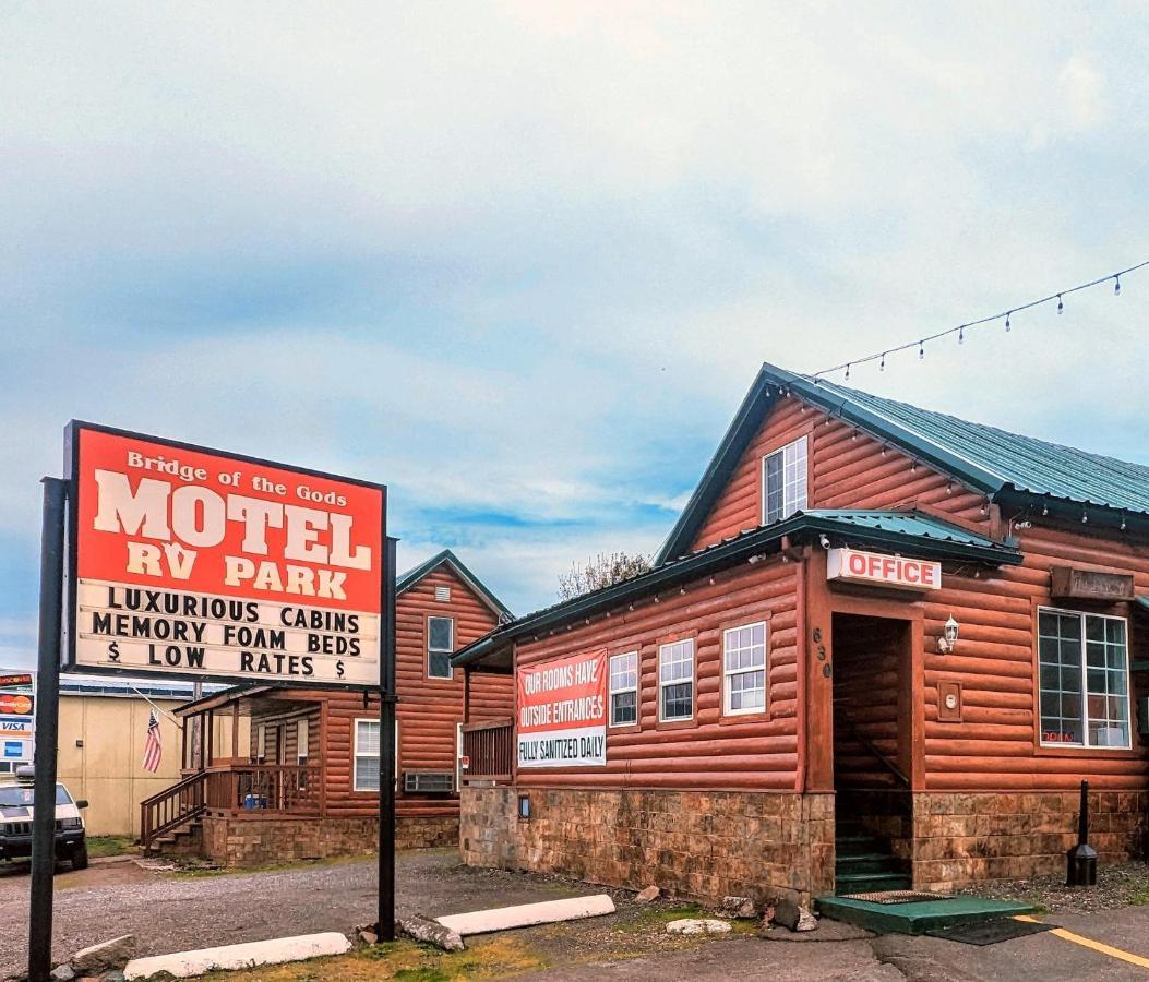 Bridge Of The Gods Motel, Cabins & Rv Park Cascade Locks Esterno foto